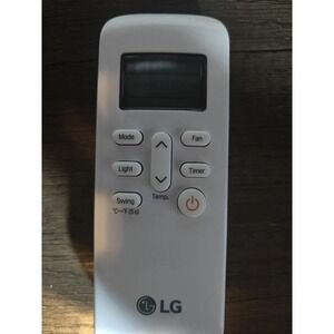 GENUINE LG ORIGINAL AC REMOTE CONTROL 810900659 GENUINE REPLACEMENT FOR LG A/C